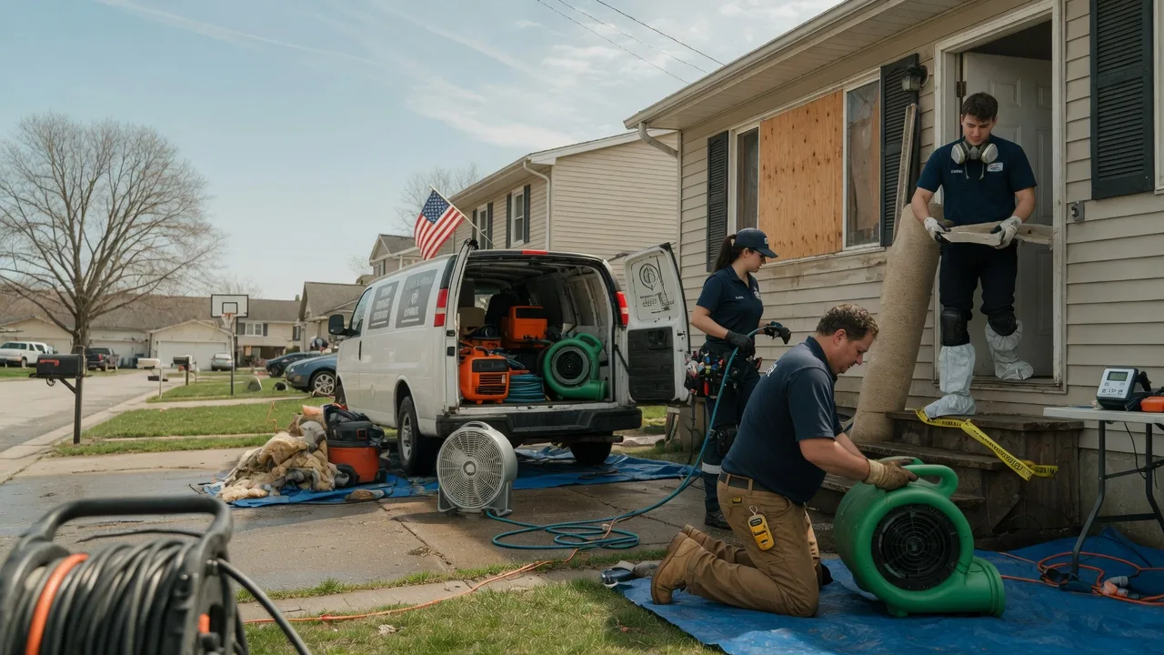 Water Damage Restoration in Kinnear, WY near me